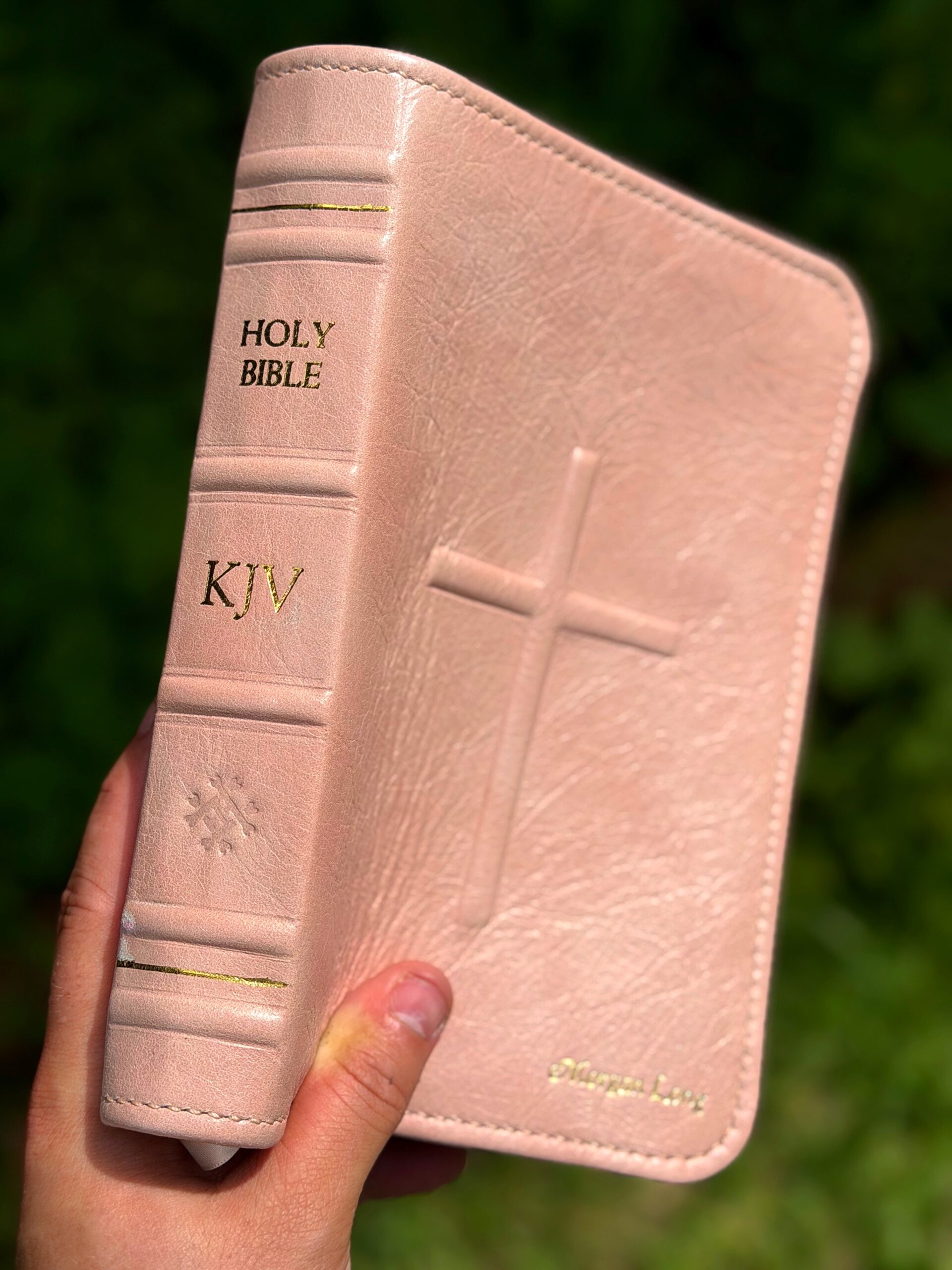 Leather Bible rebind by Half-Dead Handiwork