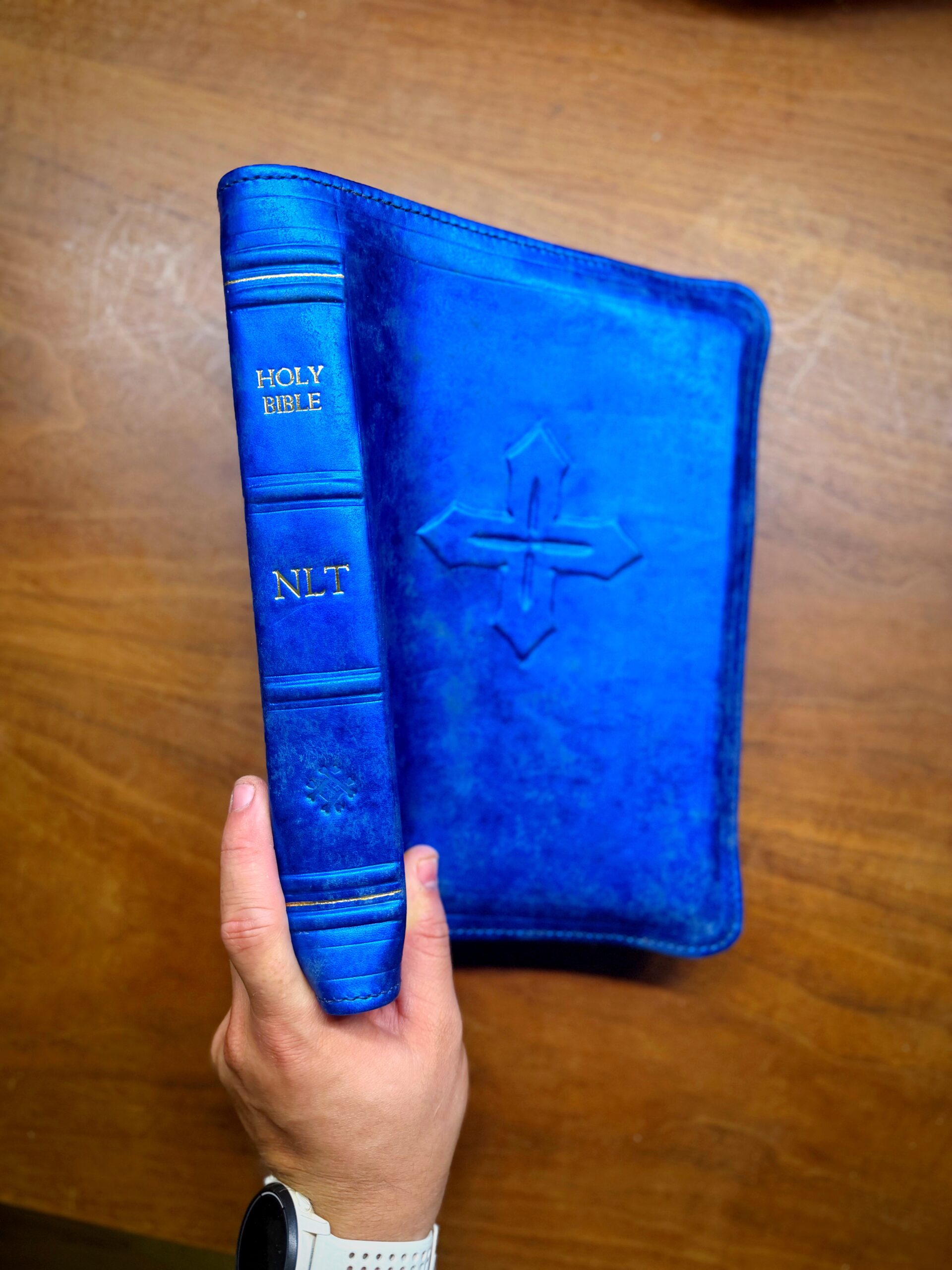 Leather Bible rebind by Half-Dead Handiwork