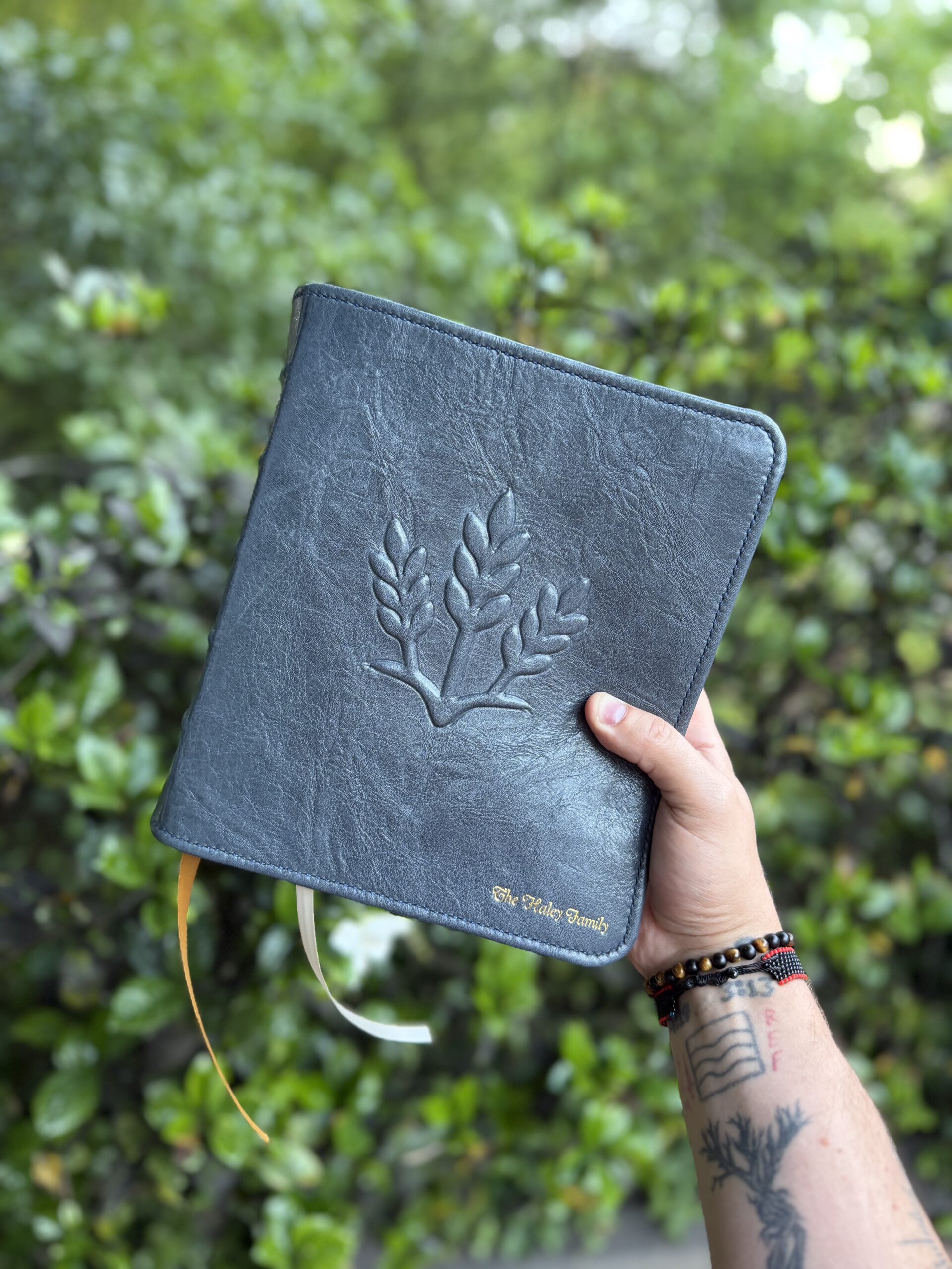Leather Bible rebind by Half-Dead Handiwork