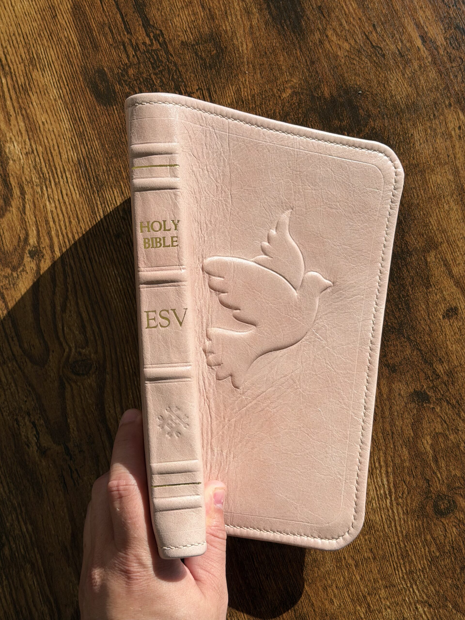 Leather Bible rebind by Half-Dead Handiwork