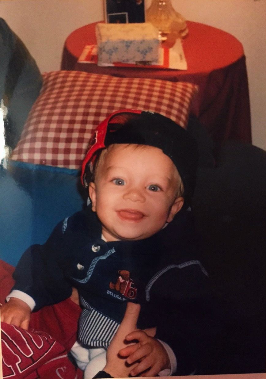Bailey Miller as a young child