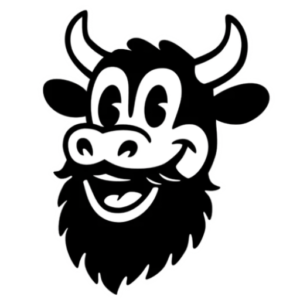 Half-Dead Handiwork bull mascot